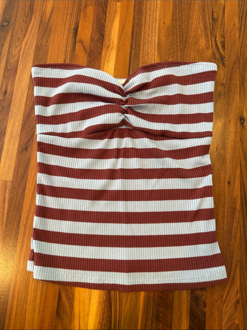 BDG Striped Strapless Top | Size S
